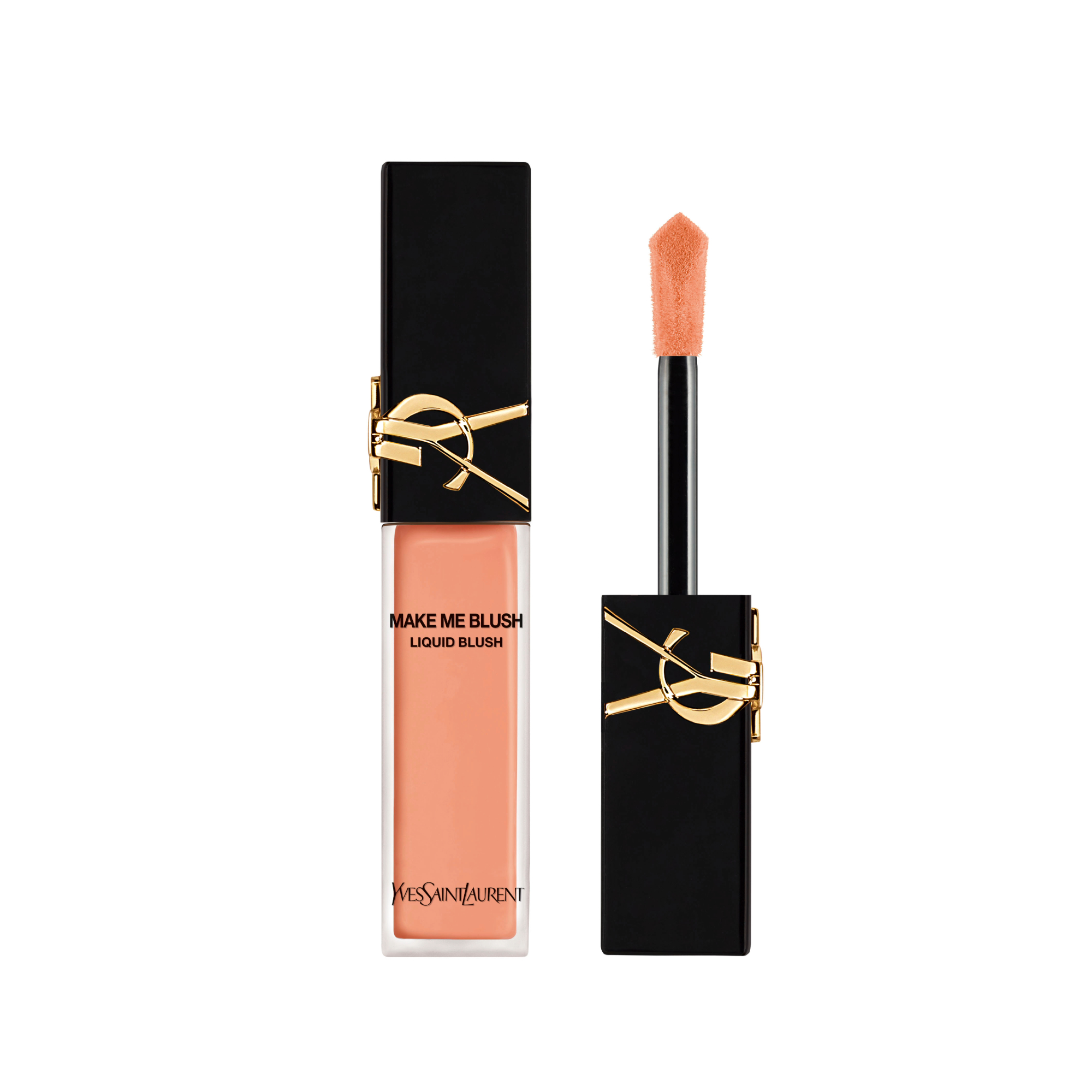 YSL Beauty Make Me Blush Blurring Liquid Blush - Face Makeup Shade 57 - CORAL CLASH 40$